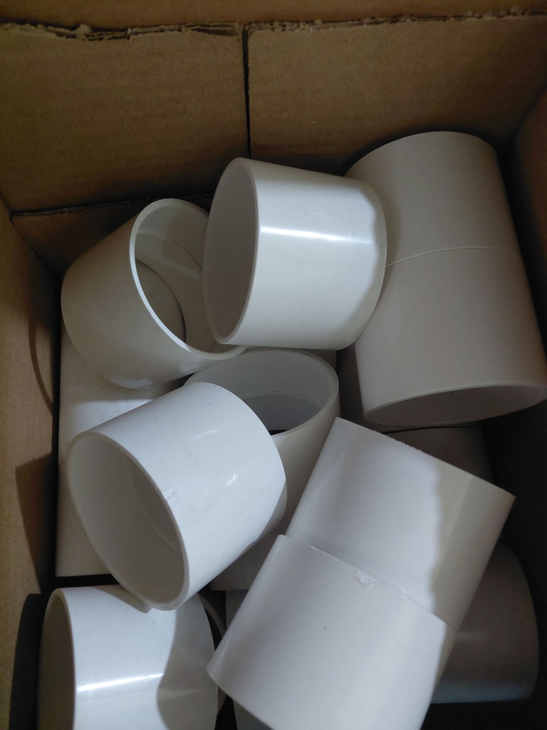 1 1/2" DWV PVC COUPLING