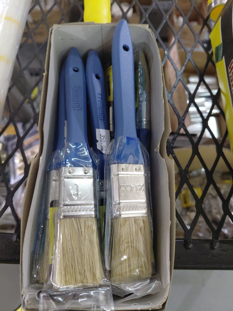 1" PAINT BRUSH BLUE