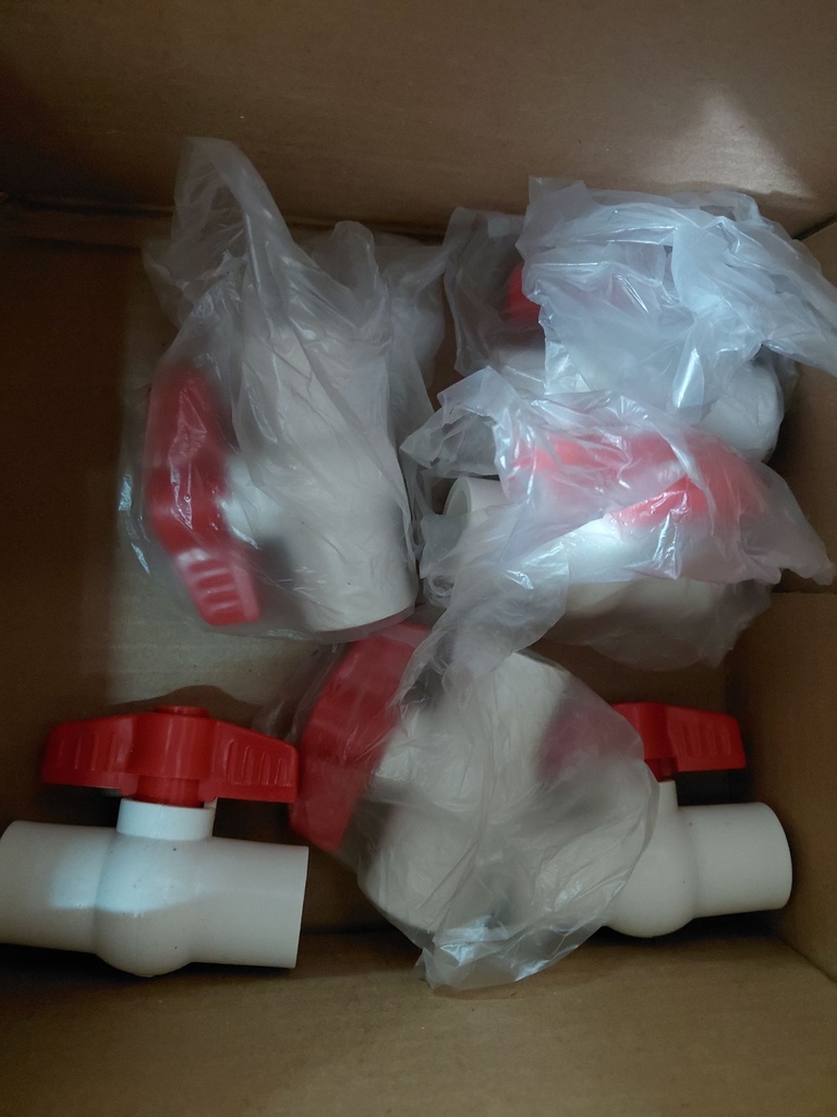 1/2" Ball valve PVC