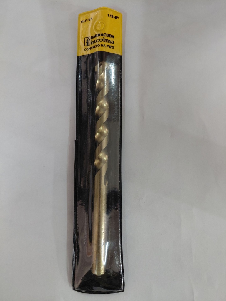 1/2"x6 Concrete/Masonary Bit Barracuda