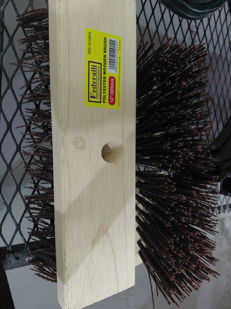 12"WOOD Push Broom FDC-1212915