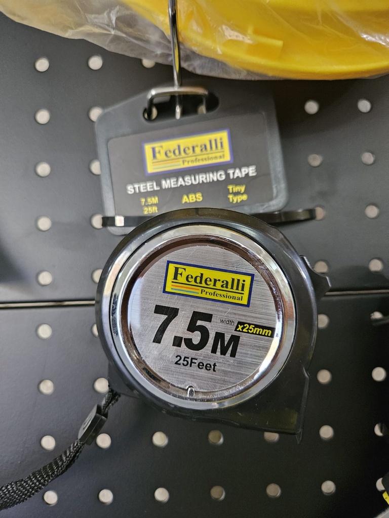 25'/7.5M TAPE MEASURE FDC-0902917