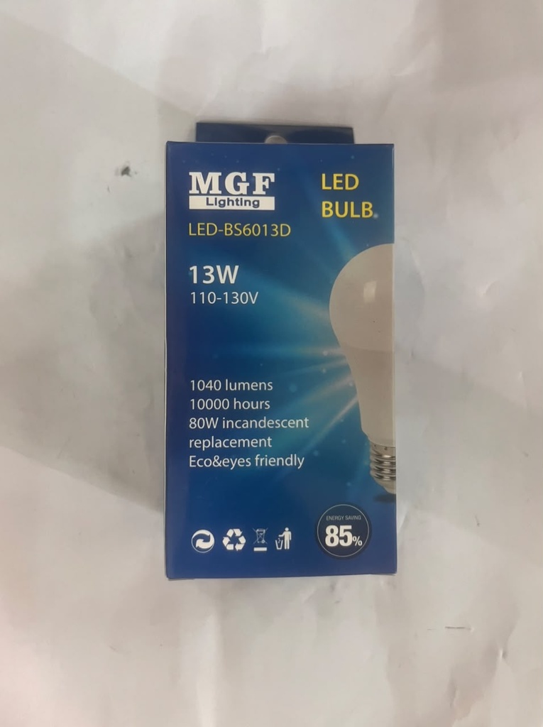 MGF LED Bulb 13w DL 110-130v
