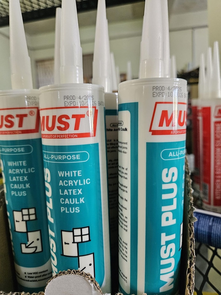 MUST White Caulk Plus 300ml