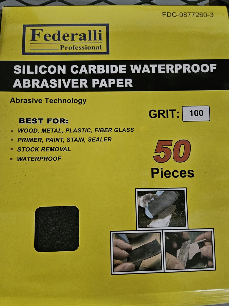 Sandpaper #100