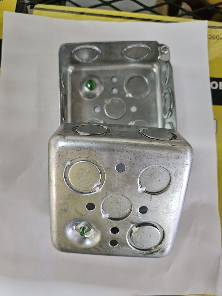 Square Metal Box 4x4